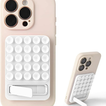 Silicone Suction Phone Mount Mirror Shower Phone Holder Foldable Adhesive Smartphones Accessory For Selfies And Videos