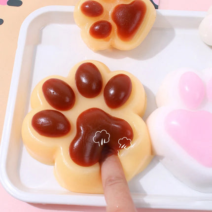 Sticky Cat Paw Decompressin Toys Stress  Relief Relax Toys Giant Paw Pinching And Decompressing Toy Party children Favors Gifts