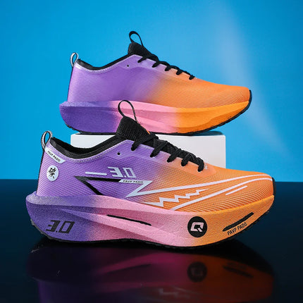 Men Running Shoes Carbon Board Marathon Speciality Sports Breathable Lightweight Women's Comfortable Athletic Sneakers