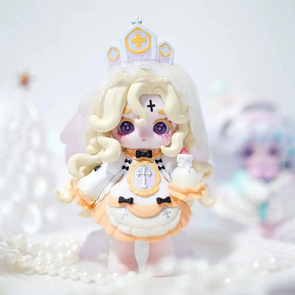 Genuine Ninita·Revelation Of The Witch Series Pvc Blind Box Cute Anime Figures Collectible Desktop Ornaments Toy Girls Gift