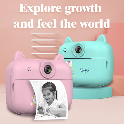Children Toys Digital Video Camera For Kids Girls Boys Toddler Birthday Christmas Gift Teenage Presents Outdoor Pink Blue