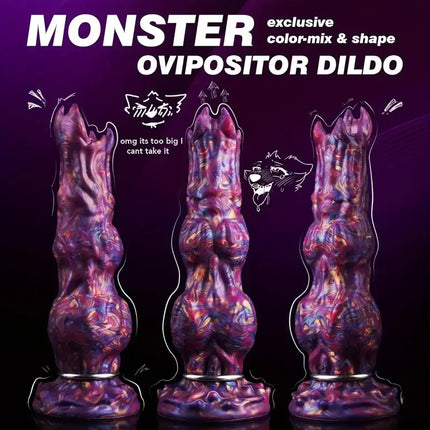 2 Style Inflatable Ovipositor Fantasy Laying Eggs Anal Plug Alien Dildo Penis Female Masturbator Vaginal Ball Sex Toys For Adult