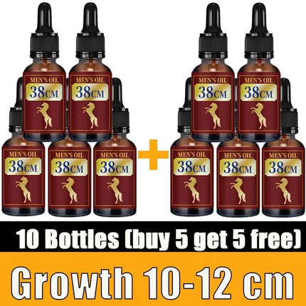 Men’s Penis Thickening and Growth Oil, Promotes Bigger Size, Stronger Erections, and Enhanced Sexual Performance