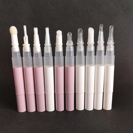 10-100pcs3ml Empty Rotary Pen Eye Cream Lip GlossTooth Whitening Liquid Foundation Eyelash Nail Polish Bottle Cosmetic Container