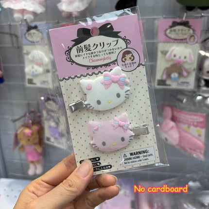 Kawaii Sugarbunnies Hairpin Cartoon Kuromi My Melody Sweet Girl Bangs Side Clip Creative Cinnamoroll Hair Clips Christmas Gifts