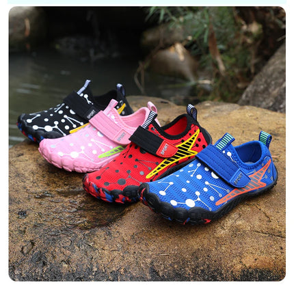 Children Beach Aqua Shoes Boy Girl Barefoot Water Shoes Quick-Dry Drainage Diving Swim Sandals Kids Fishing Surf Wading Sneakers