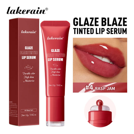 6 Colors Lip Gloss Glowy Balm Tinted Lip Moisturizer Repairing Nourishing Lip Tint Glow Liquid Lip Gel Hydrating Lips Care