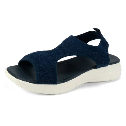 Toe open spot 2025 fish mouth casual fashion sandals low-heeled women