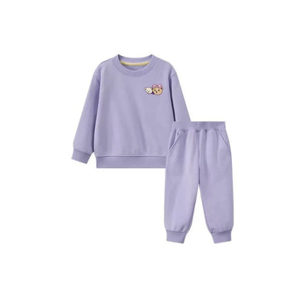 Winter Toddler Baby Boy Girl Clothing Sets 0-5Y Thick Kids Sweatshirt Clothes Baby Girl Fleece Pullover Tops+ Pant Suits Autumn