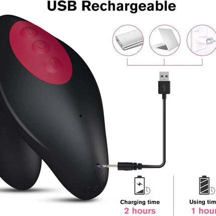 Anal Vibrator Inflatable Butt Plug Remote Prostate Massager Automatic Inflation Vibrating Male Female Prostate Stimulator