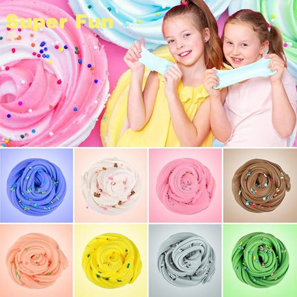 12 Pack Mini Butter Putty Set for Children's DIY Stress Relief Toys, Suitable for Boys and Girls' Birthday Gifts, Preferred Toy