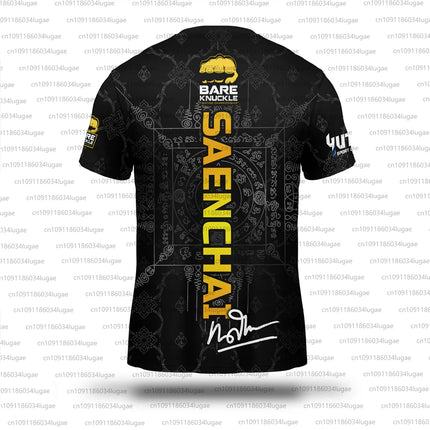 BKFC Boxing Fan Fightwear Men Women Breathable Sportswear Man Kids Summer Casual Round Neck T-shirt Male Short Sleeves Tops Tee