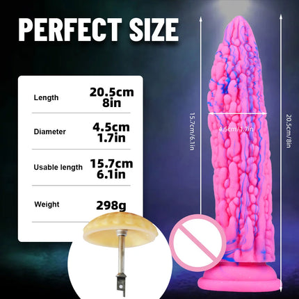 Sex Machine Sav Elastic Contraction Adapter for V-U-LOCK Attachments Dildo Saber Jigsaw Reciprocating Saw A Large Animal Dildo