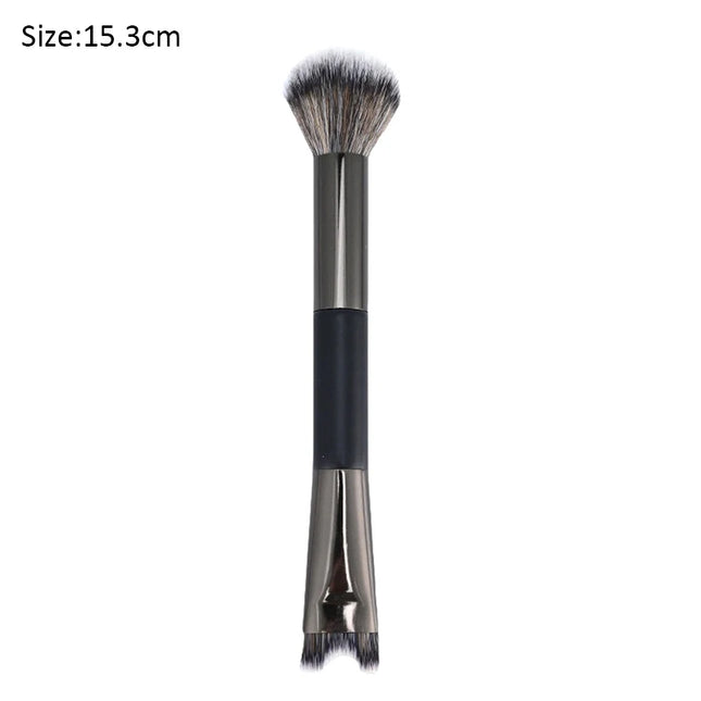 Nose Contour U-Shaped Makeup Brush Dual-End Nose Shadow Makeup Brushes Eyeshadow Contour Face Highlighting Brush Cosmetics Tools