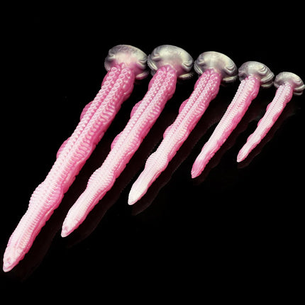 YOCY Long Tentacle Dildo 25.19 Inch Pink Monster Anal Dildos,Powerful Suction Cup Anus Vaginal Stimulator Silicone Sex Toys