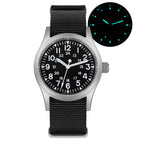 Black Dial White