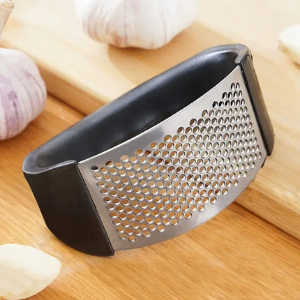 Stainless Steel Garlic Press Kitchen Rocker Metal Garlic Mincer Fruit Vegetable Tools Kitchen Accessories Gadget
