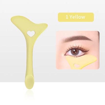 Reusable Silicone Eyeliner Stencils Soft Wing Tips Marscara Drawing Lipstick Wearing Aid Face Cream Mask Applicator Makeup Tool