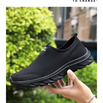 YRZL New Running Shoes for Men Breathable Sports Shoes Light Weight Fashion Summer Breathable Sneakers for Men Plus Size 39-46