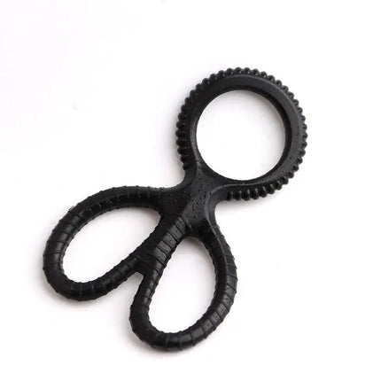 1 Piece SM Male Penis Ring Silicone Semen Delay Ejaculation Reusable Cock Ring Enlargement Lock Sex Toy For Men
