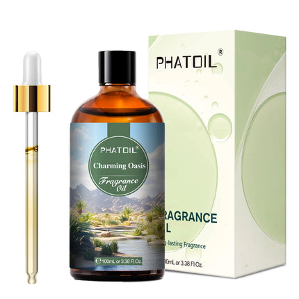 PHATOIL 1PCS 100ml Fragrance Oil For Diffuser Aromatherapy Fruit Carnival Coconut & Vanilla Almond Vanilla Strawberry Aroma Oils