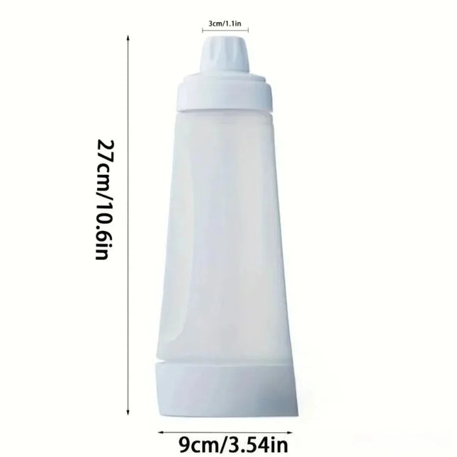 1000ml Hand Cranked Batter Mixer Bottle with Scale Batter Dispenser Pancake with Whisk Ball Baked Goods Easy-Squeeze Design 2026