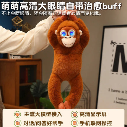 100%Genuine Cross-Border Ai Orangutan Intelligent Toy Voice Dialogue Emotional Chat Companion Electronic Electric Smart Toy