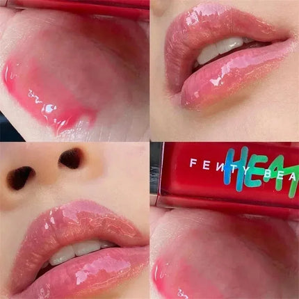 Fashion New Fenty Beauty Lip Gloss Multicolor Moisten Shine Glitter Lip Plumper Makeup Beginner Liquid Lipstick Makeup Cosmetics