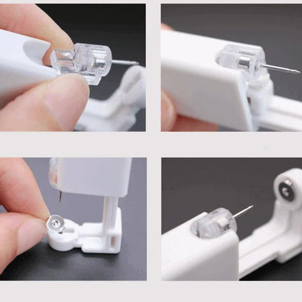 Safety Ear Piercer Gun Kit Women Men Disposable No Inflammation Ear Piercing Device Simple Daily Fashion Jewelry Piercing Tool