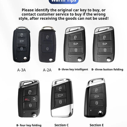 The car key bag is suitable for the key bag buckle For Volkswagen Bora, Santana, Lavida, Jetta, Passat and POLO