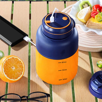 1300ml Wireless Juicer Cup 38-blade Rechargeable Juicer With Ice Crushing Portable Travel Juicer For Shake Fruits Vegetables