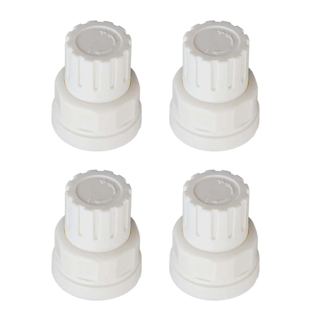4pcs Radiator Valve Cap Floor Heating Manifold Hand Wheel Switch Replacement Valve Cover Auto Temperature Control Valve Switch
