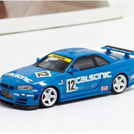 Fast Speed 1:64 Skyline Z-tune R34 Alloy Car Model