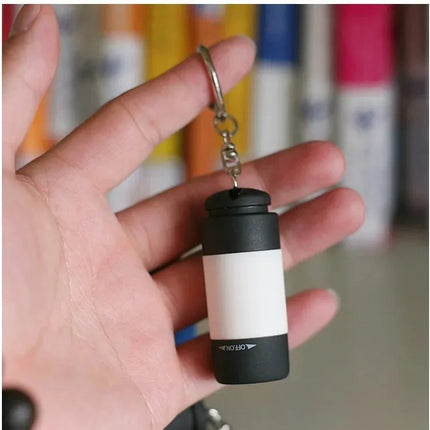 USB Rechargeable Camping Mini Flashlight Strong Light Pocket Keychain Flashlight Waterproof Outdoor Hiking LED Multifunctional