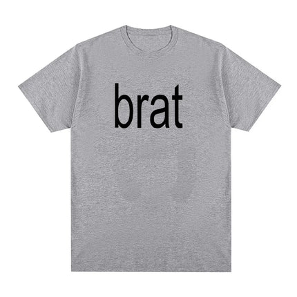Charli Xcx with Special Guest Shygirl T-Shirts Brat Album Vintage T shirt Men/Women Clothing Aesthetic Cotton T-shirt Streetwear