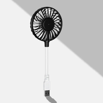 Mini Portable USB Fan Desk Fan Brushless Motor 360° Rotation Pocket Fan Mini Cool Fan Flexible Neck for Laptop or PC Versatile