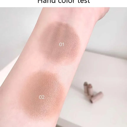 Waterproof Nose Shadow Contouring Bronzer Highlighters Stick Matte Grey Brown Bronzer Contouring Stick Face Brighten Cosmetics