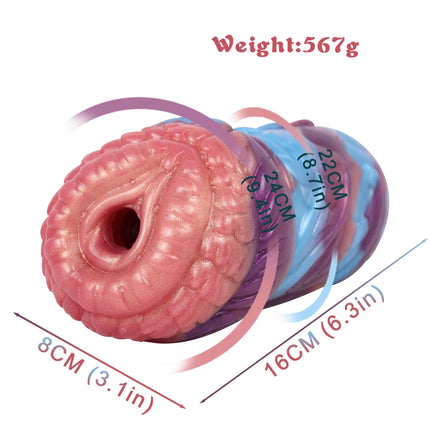 LUUK Silicone Single-channel Realistic Vagina Aircraft Cup Penis Stroker Male Masturbator Pocket Pussy Stroker Adult Toy for Man