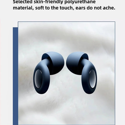Ear Plugs for Sleep Ultra Soft Reusable Noise Reducing Flexible Silicone Earplugs for Sleeping Travel Concerts Deep Focus
