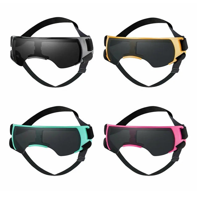 Multicolor Pet Goggles, Sun Protection, Sun Shading Pet Sunglasses, Windproof UV Protection Dog Glasses