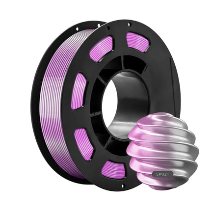 Dual-color PLA Silk 200g 3D Printing Materials 1.75mm 3D Printer Filament for FDM Non-toxic Vacuum Packaging Eco-Friendly
