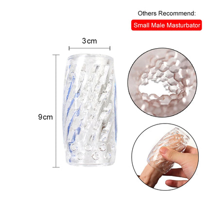 Male Masturbator 3-in-1 Mouth Anal Vagina / Masturbateur Masculin 3-en-1 Bouche Anal Vagin - TPE Adult Sex Toy 🔞