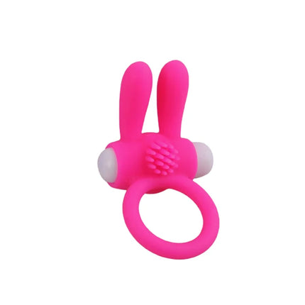 Vibrator Elastic Rabbit Penis Cock Ring Clitoral Stimulator For Delay Ejaculation Couple Erotic Sex Toy