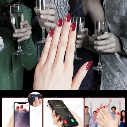NEW NFC Smart Nail Chip SOS Virtual Call Fitness Supervision Function GPS Tracker Device Mini Tracker Smart Chip For Android IOS