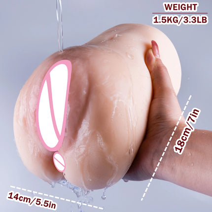 Artificial Vagina Pink Vaginal Dolls Pussy Anus Sucking Penis Deep Throat Male Masturbator Pocket Pussy for Men Adult supplies