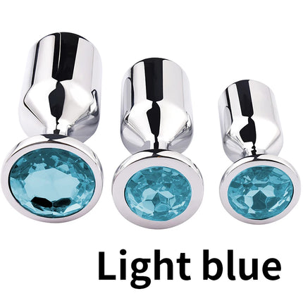 Runyu Sexy Adult Metal Anal Plug Penetration-Anal Adult Toys Fetish Butt Plug Sexy Gadgets Erotic Products But Pluk SM Sex Toys