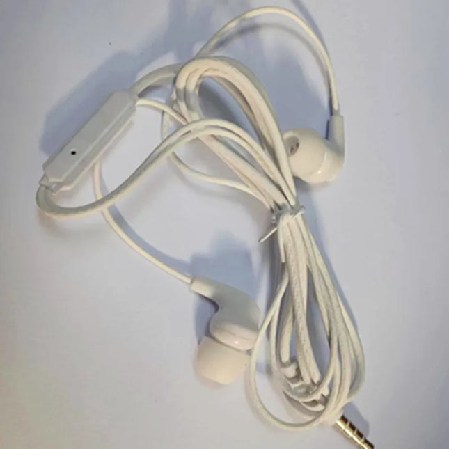 1 Pcs Fashion  4 Colors Super Bass With Built-in Microphone 3.5mm In-Ear Wired Earphone Hands Free For Smartphones Earbuds