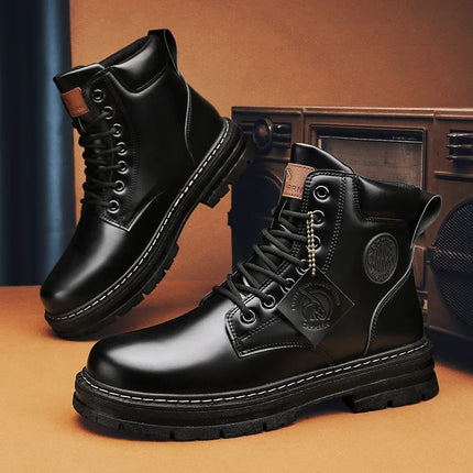 Men's Waterproof Ankle Boots - Winter Chelsea Boots / Bottes Imperméables pour Hommes - Bottes Chelsea d'Hiver