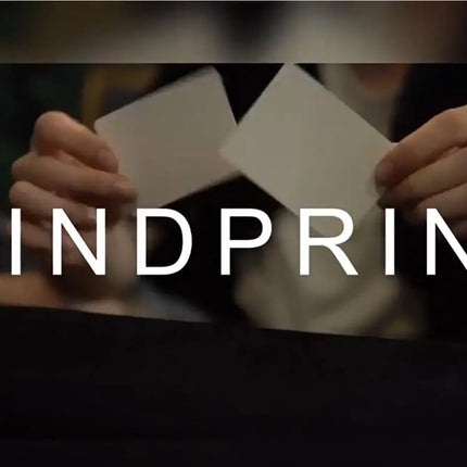 Mindprint by Samuel Close up Magic Card Magic Tricks Mentalism Street Illusion Magia Magie Magicians Prop Gimmick Tutorial