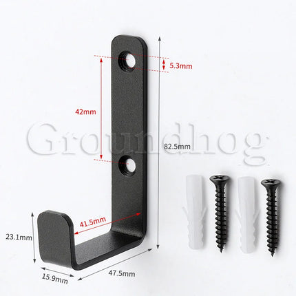 2Pcs Coat Rack Hooks Wall Mounted, Bath Towel Rope Hooks for Kitchen, Door, Cabinet, Bathroom, Foyers, Hallways, and Bedrooms